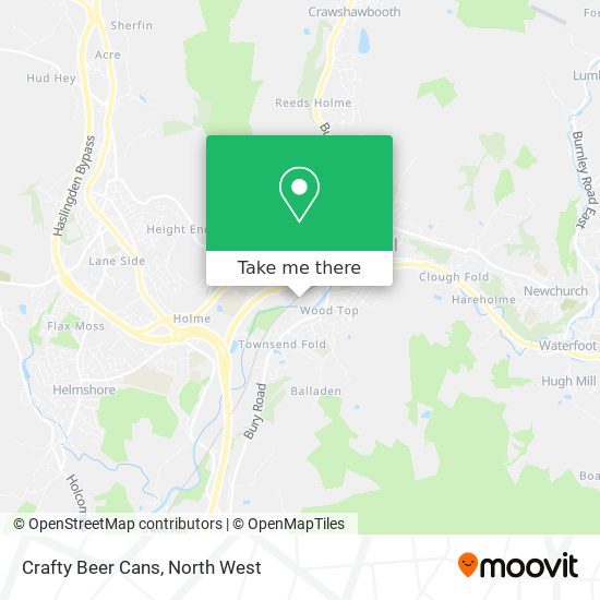 Crafty Beer Cans map