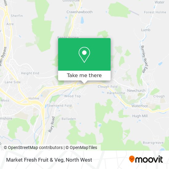 Market Fresh Fruit & Veg map