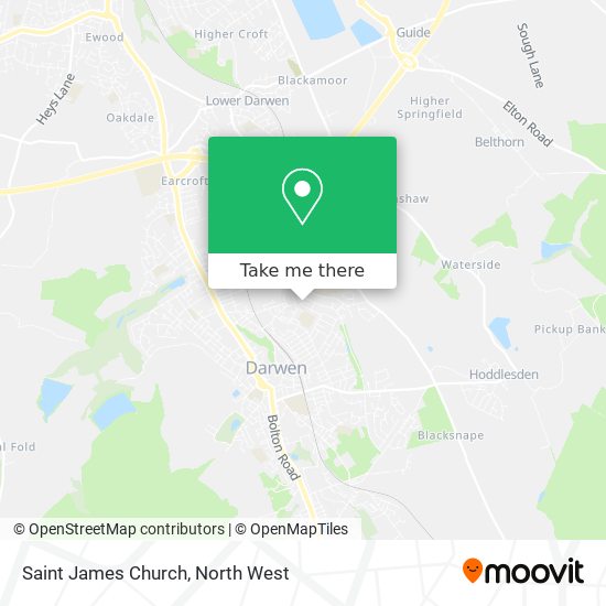 Saint James Church map