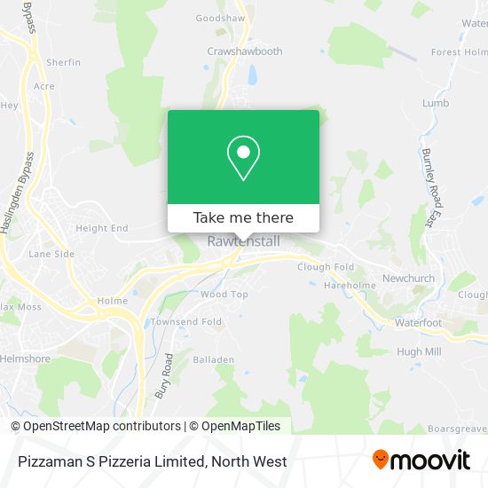 Pizzaman S Pizzeria Limited map