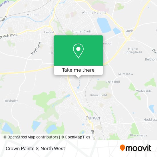 Crown Paints S map
