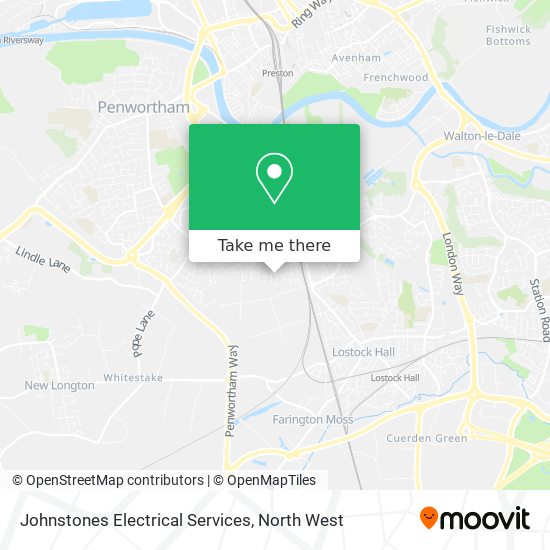 Johnstones Electrical Services map