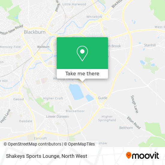 Shakeys Sports Lounge map