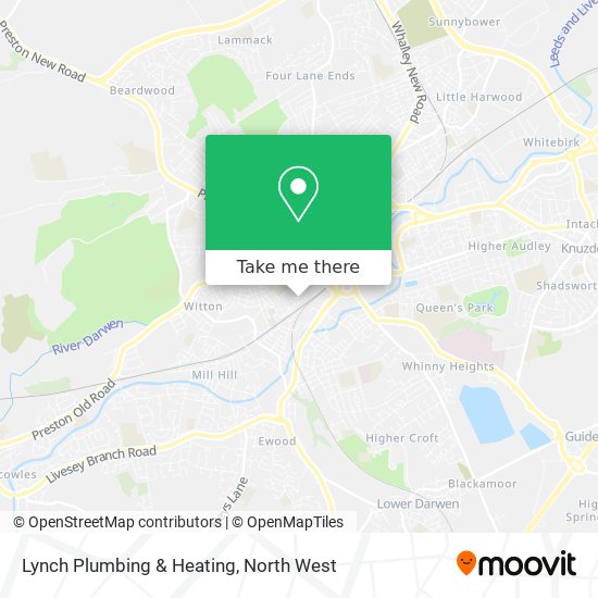 Lynch Plumbing & Heating map