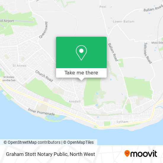 Graham Stott Notary Public map