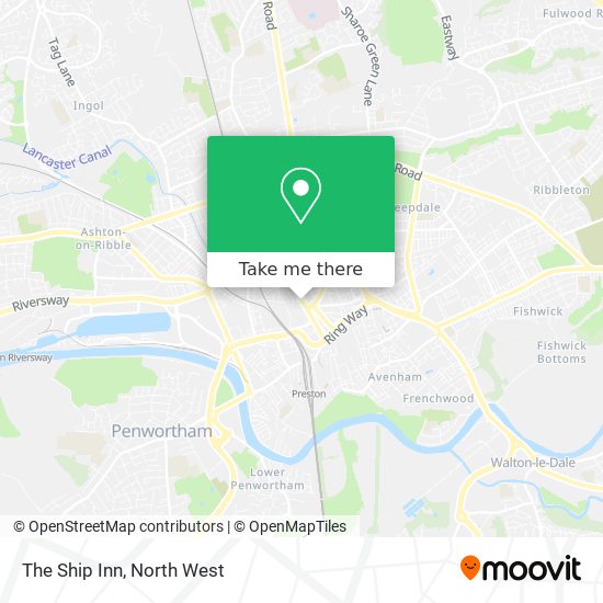 The Ship Inn map