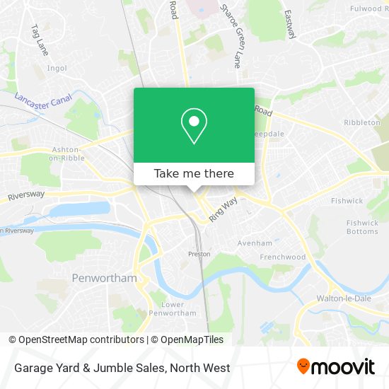Garage Yard & Jumble Sales map