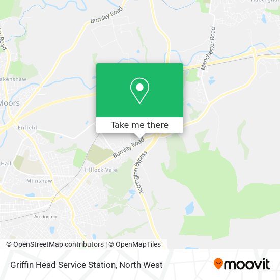 Griffin Head Service Station map