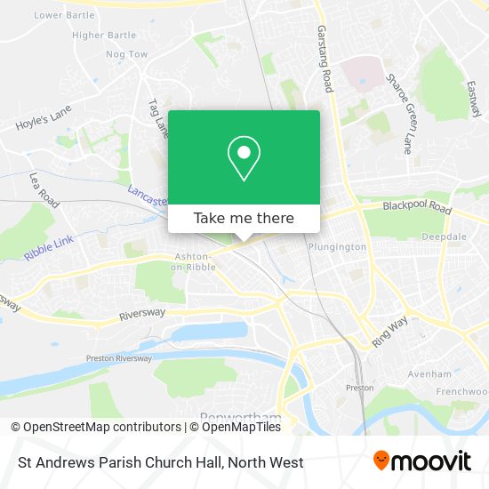 St Andrews Parish Church Hall map