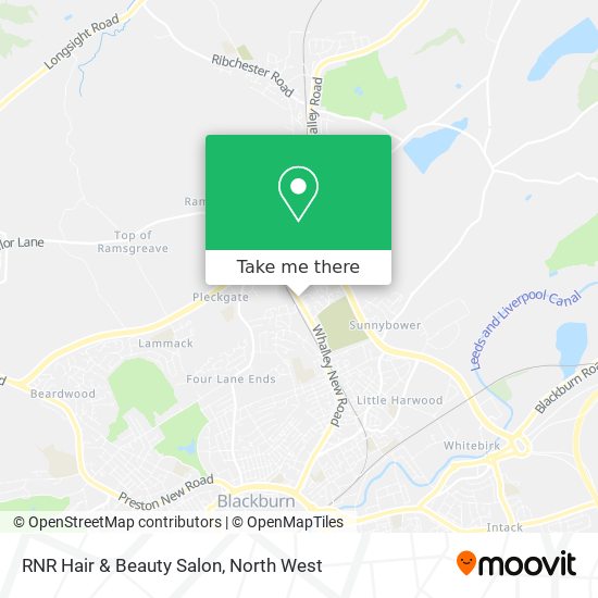 RNR Hair & Beauty Salon map