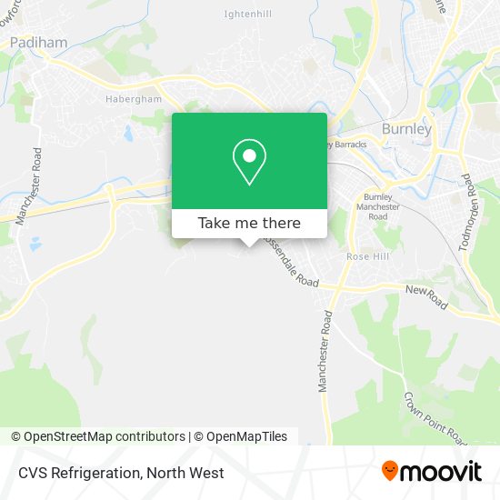 CVS Refrigeration map
