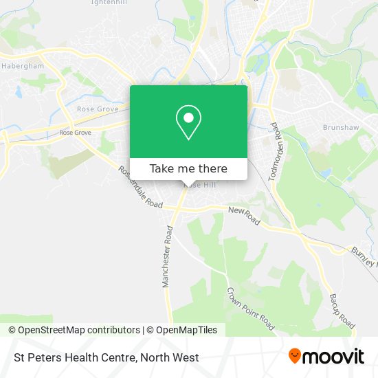 St Peters Health Centre map