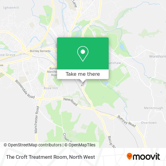 The Croft Treatment Room map