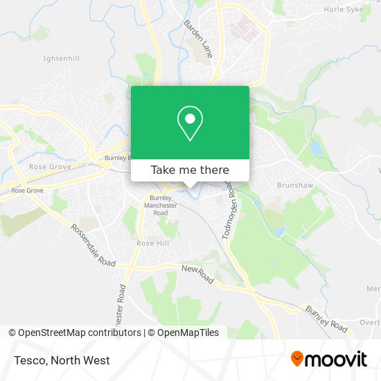 Tesco map