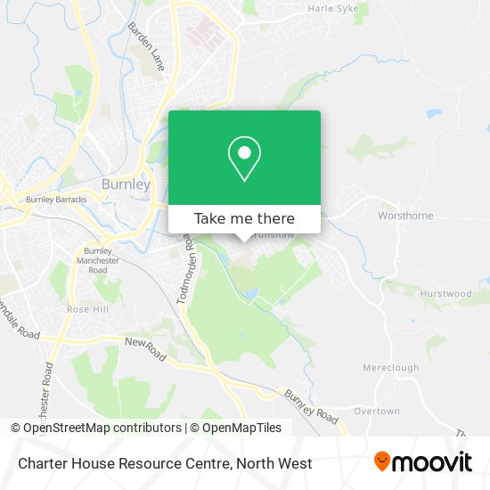 Charter House Resource Centre map