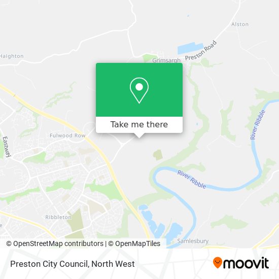 Preston City Council map