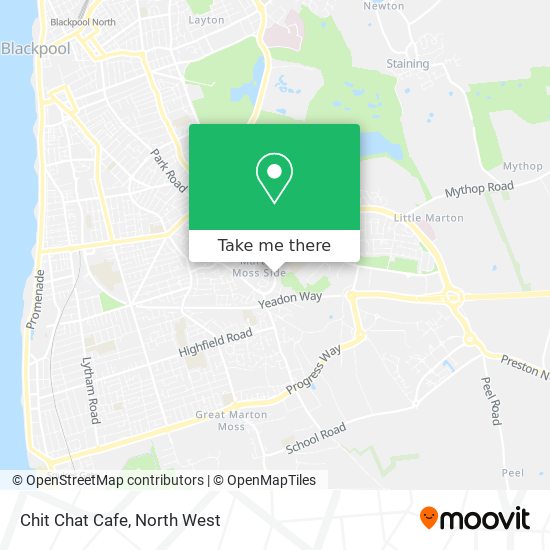 Chit Chat Cafe map