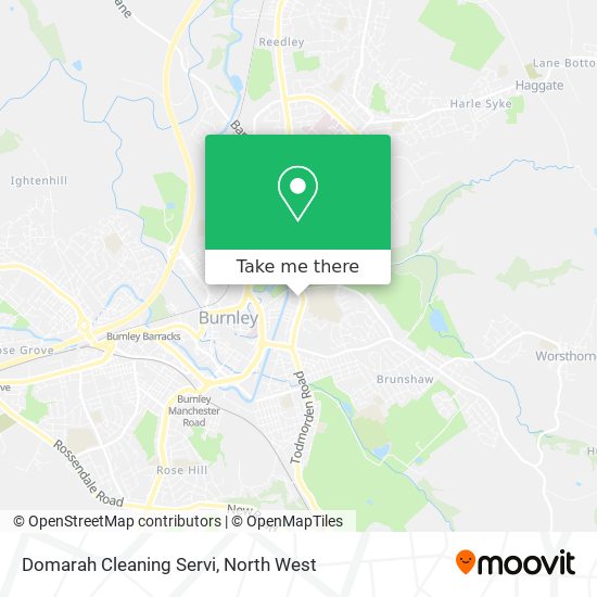 Domarah Cleaning Servi map