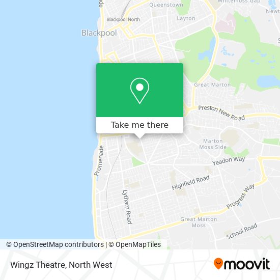 Wingz Theatre map