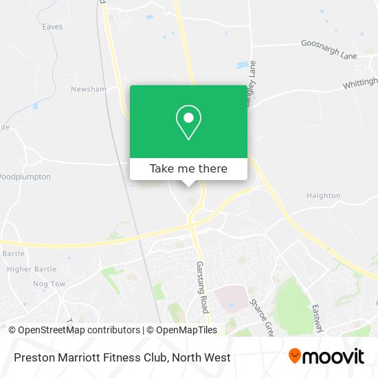 Preston Marriott Fitness Club map