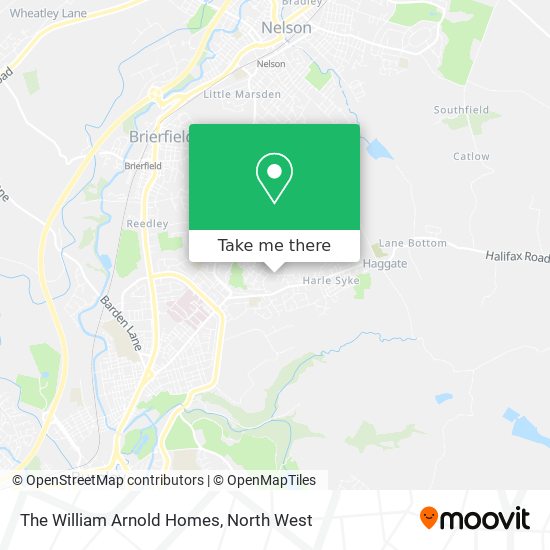 The William Arnold Homes map