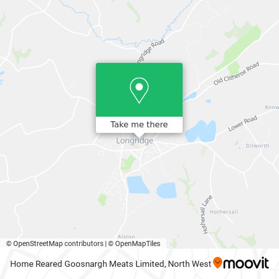 Home Reared Goosnargh Meats Limited map