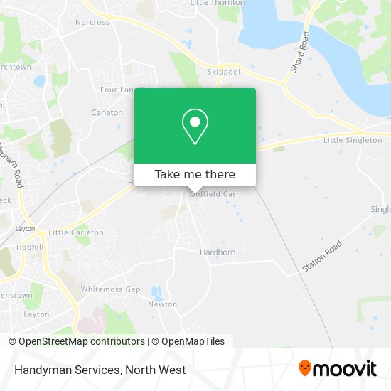 Handyman Services map