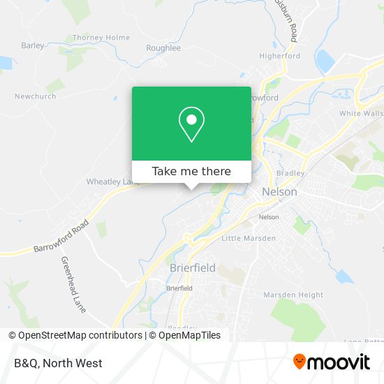 B&Q map