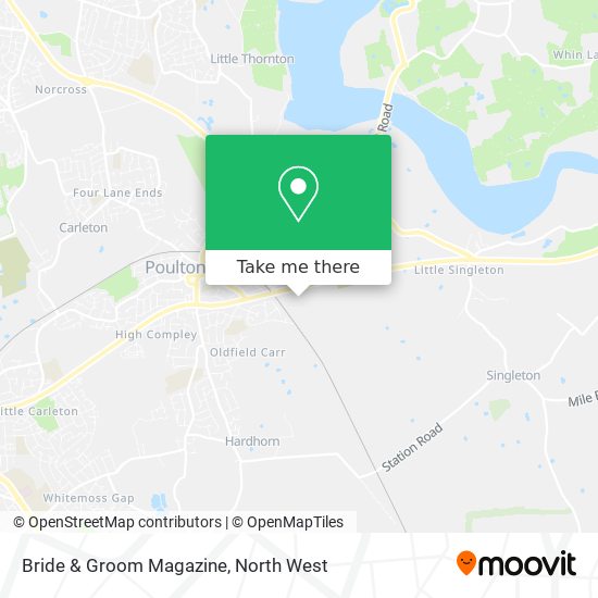 Bride & Groom Magazine map