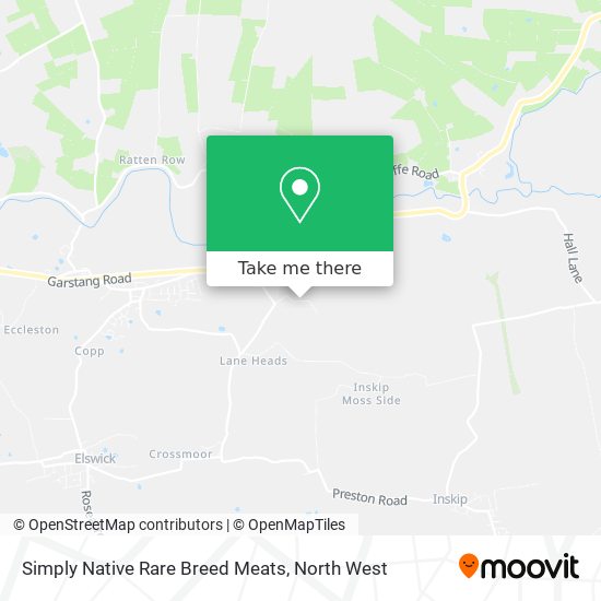 Simply Native Rare Breed Meats map