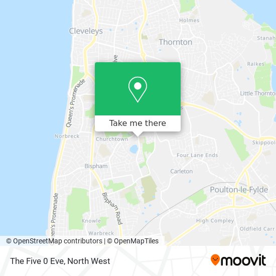 The Five 0 Eve map