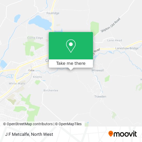 J F Metcalfe map