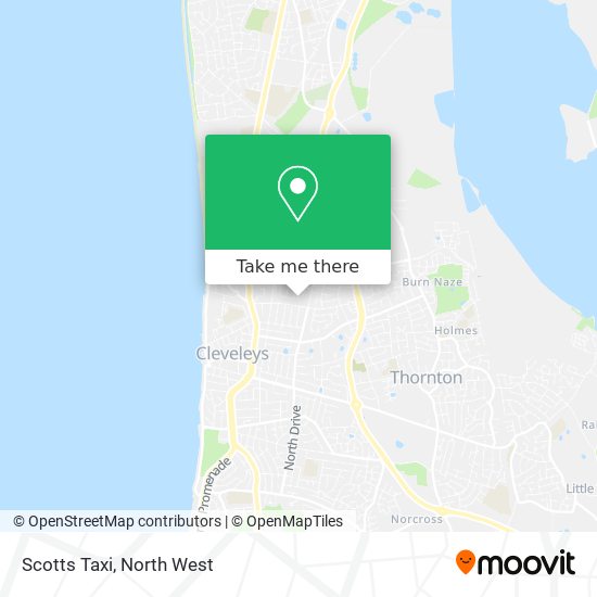 Scotts Taxi map