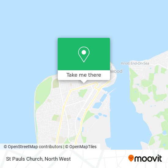 St Pauls Church map