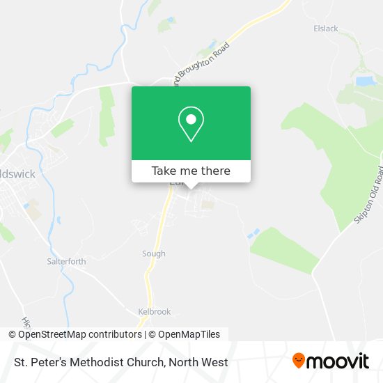 St. Peter's Methodist Church map