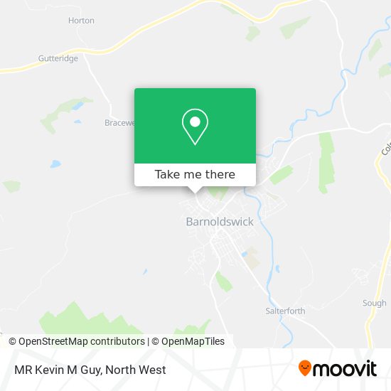 MR Kevin M Guy map