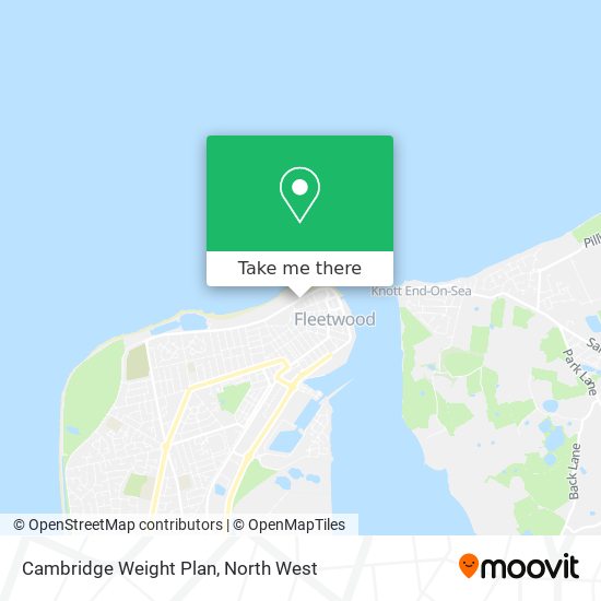 Cambridge Weight Plan map