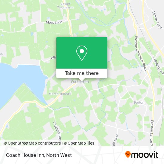Coach House Inn map