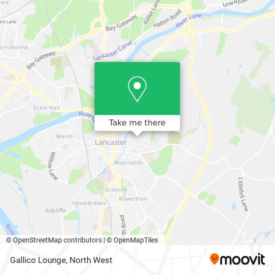 Gallico Lounge map