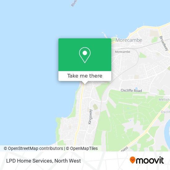 LPD Home Services map