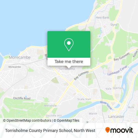Torrisholme County Primary School map
