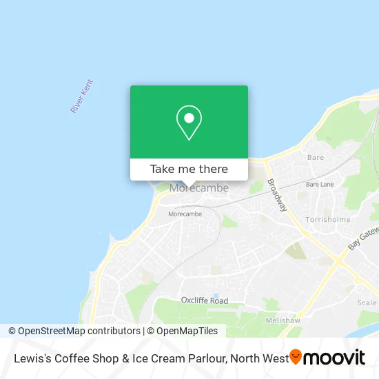 Lewis's Coffee Shop & Ice Cream Parlour map