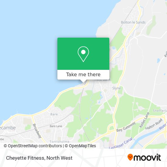 Cheyette Fitness map