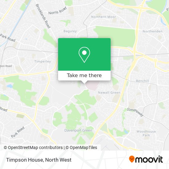 Timpson House map