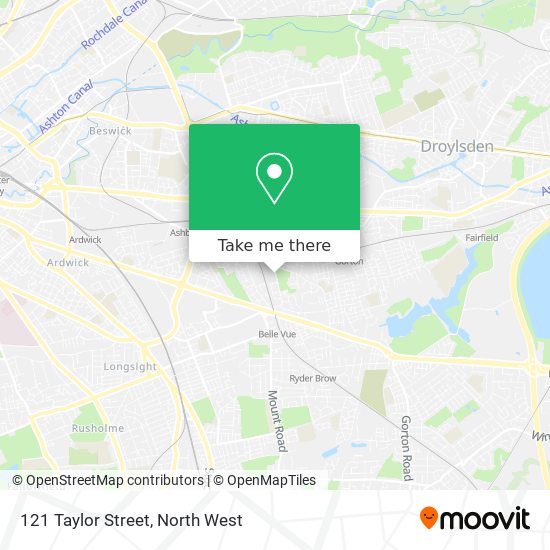 121 Taylor Street map