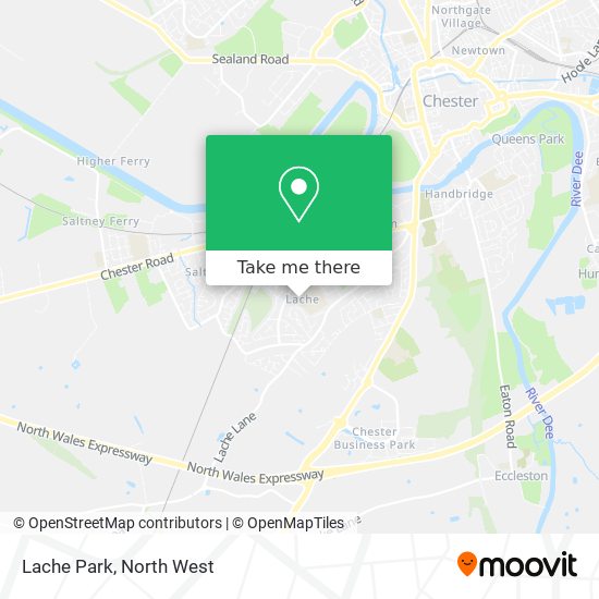 Lache Park map