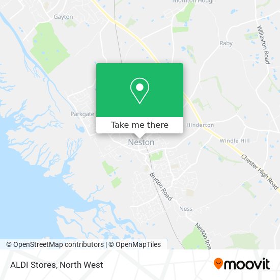 ALDI Stores map