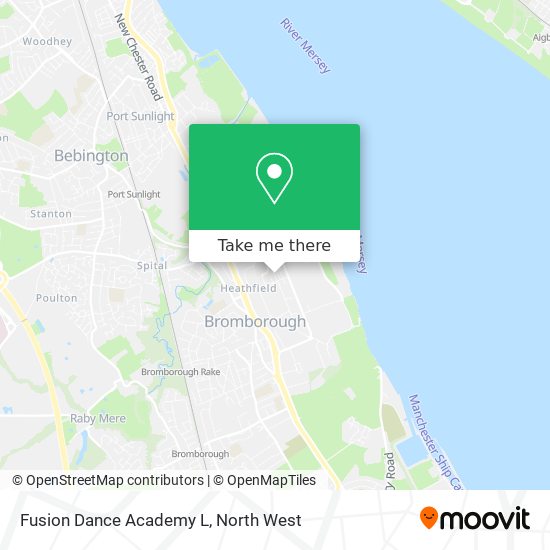 Fusion Dance Academy L map