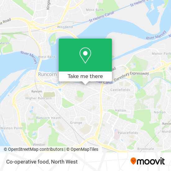 Co-operative food map