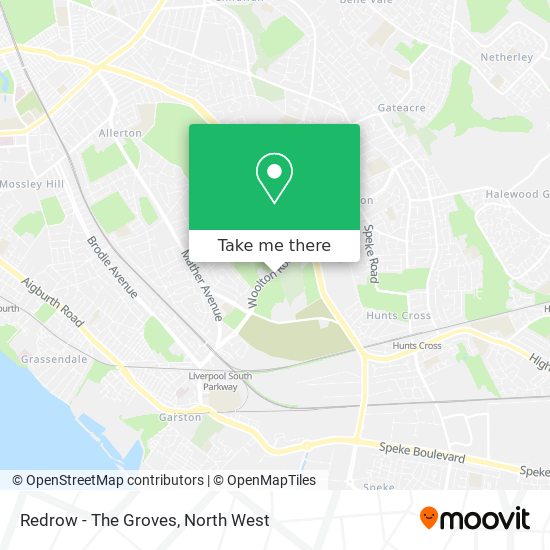 Redrow - The Groves map
